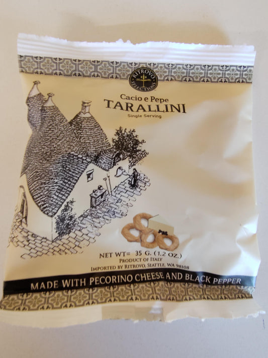 Ritrovo Cacio e Pepe Tarallini Single Serving