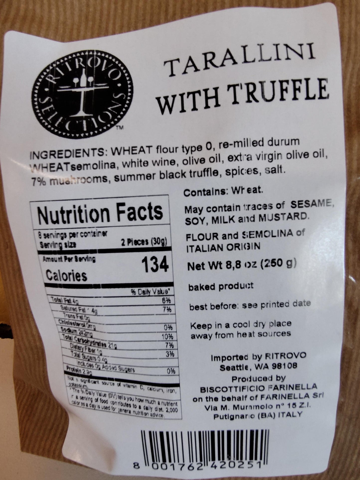 Ritrovo Tarallini with Truffle