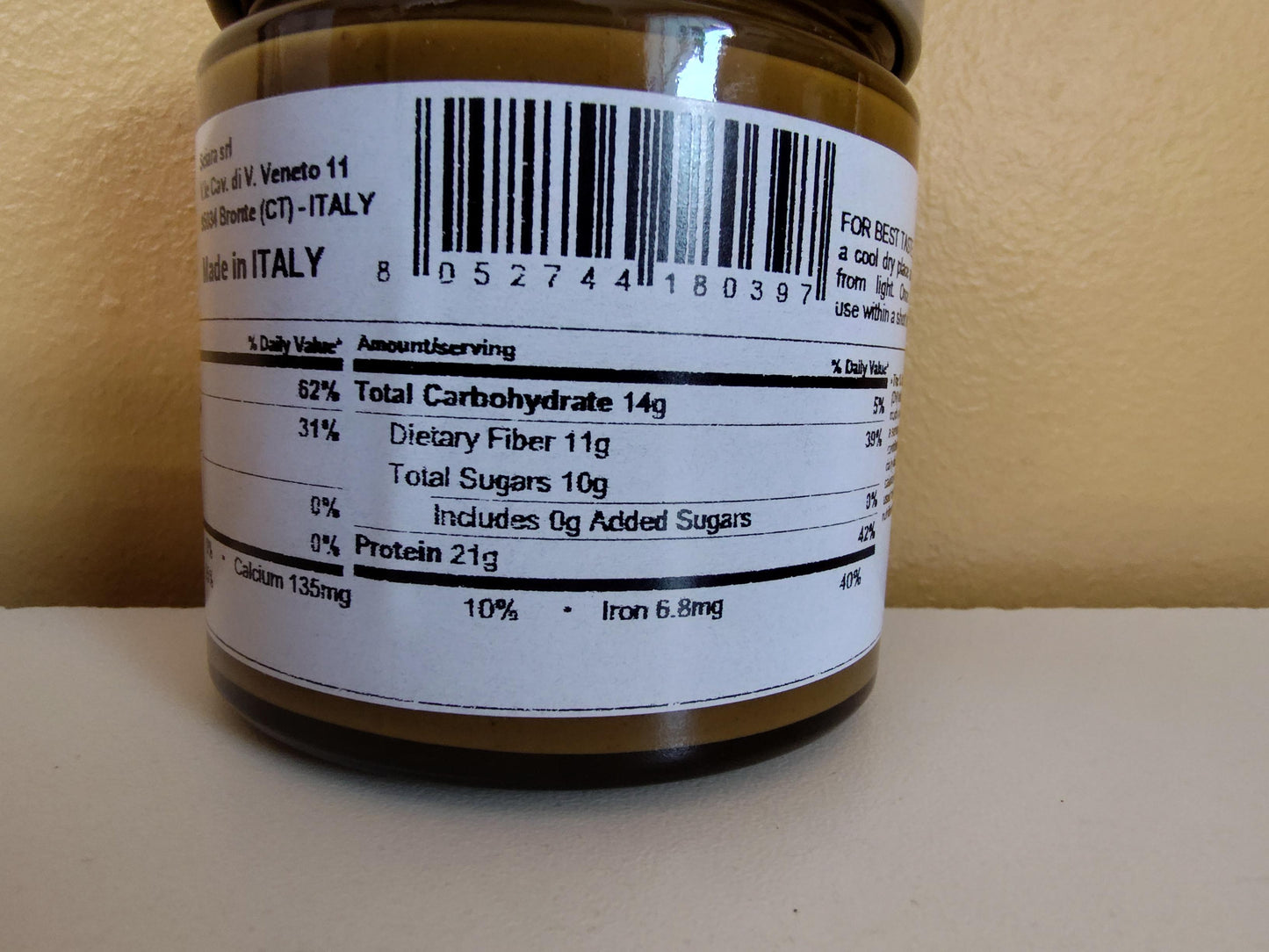 Sciara 100% Pistachio Cream