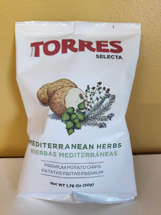 Torres Mediterranean Herbs Potato Chips Small