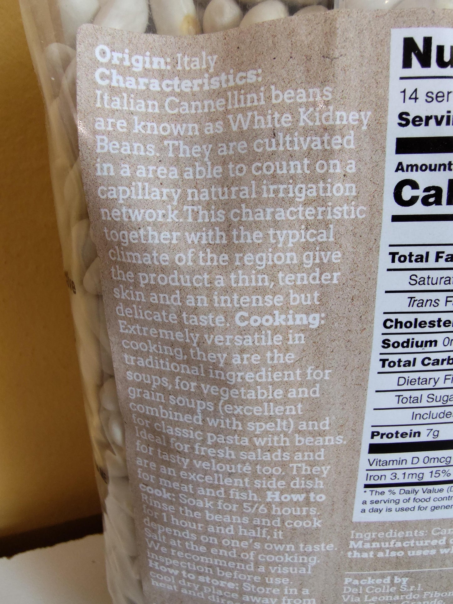 Del Colle Italian Cannellini Beans