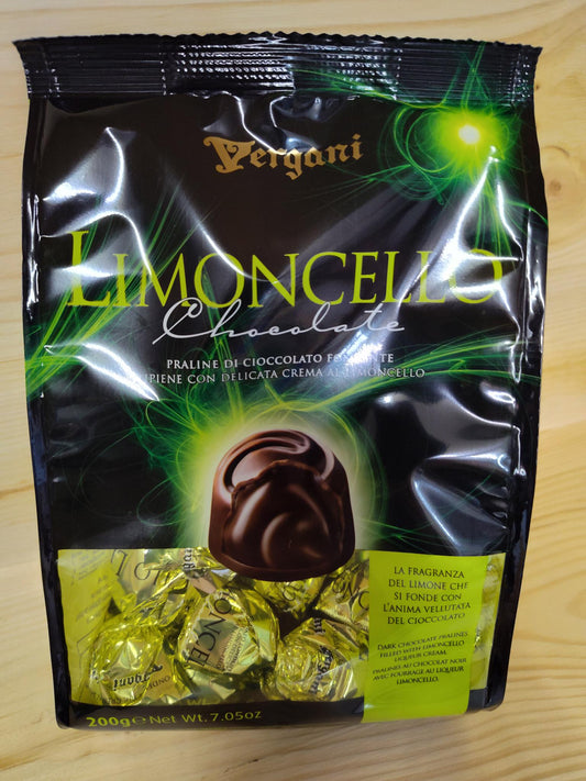 Vergani Limoncello Chocolates in Bag