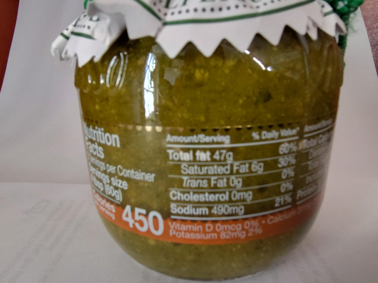 Anfosso Basil Pesto