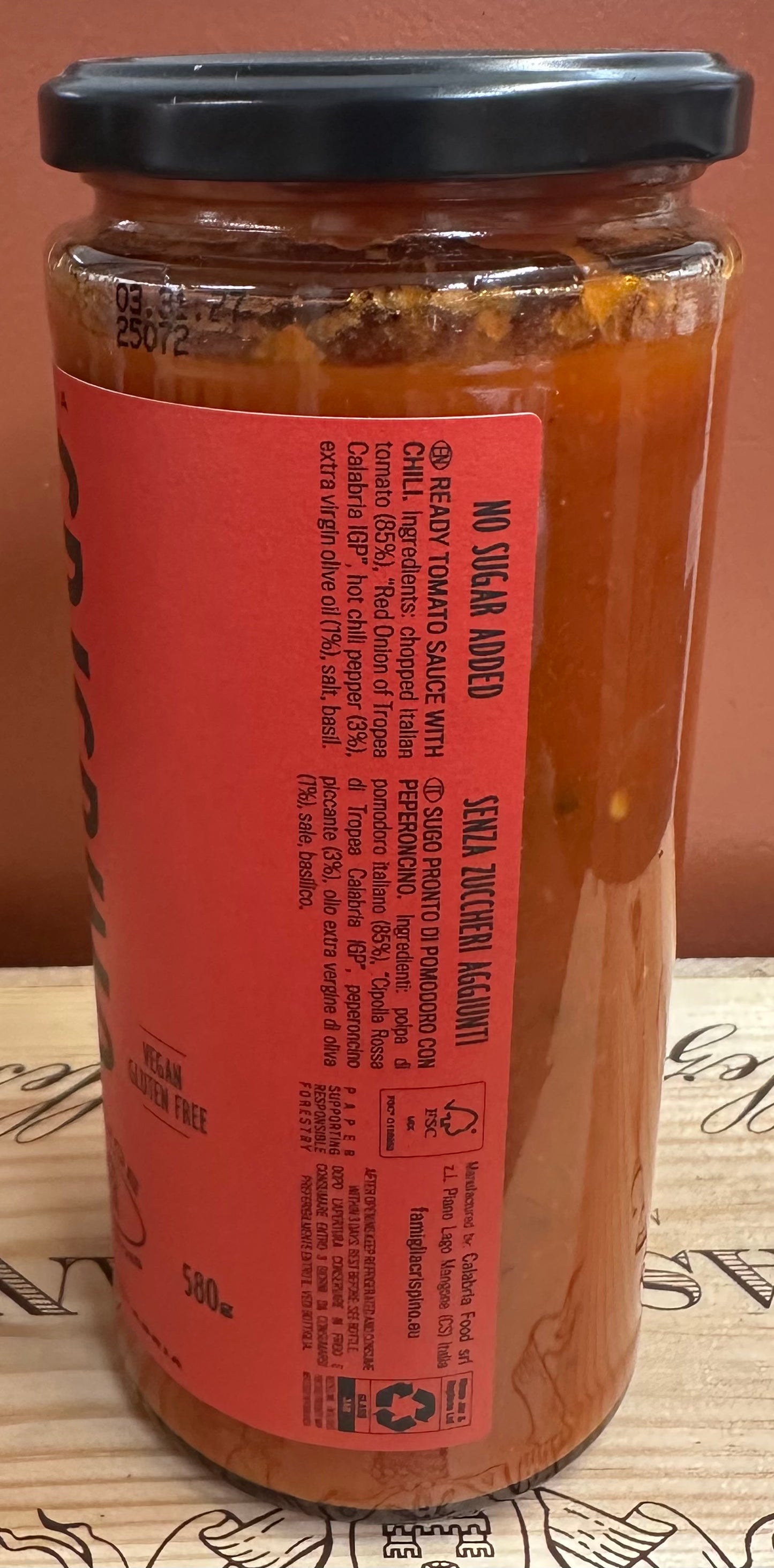 Crispino Chili Pepper Pasta Sauce