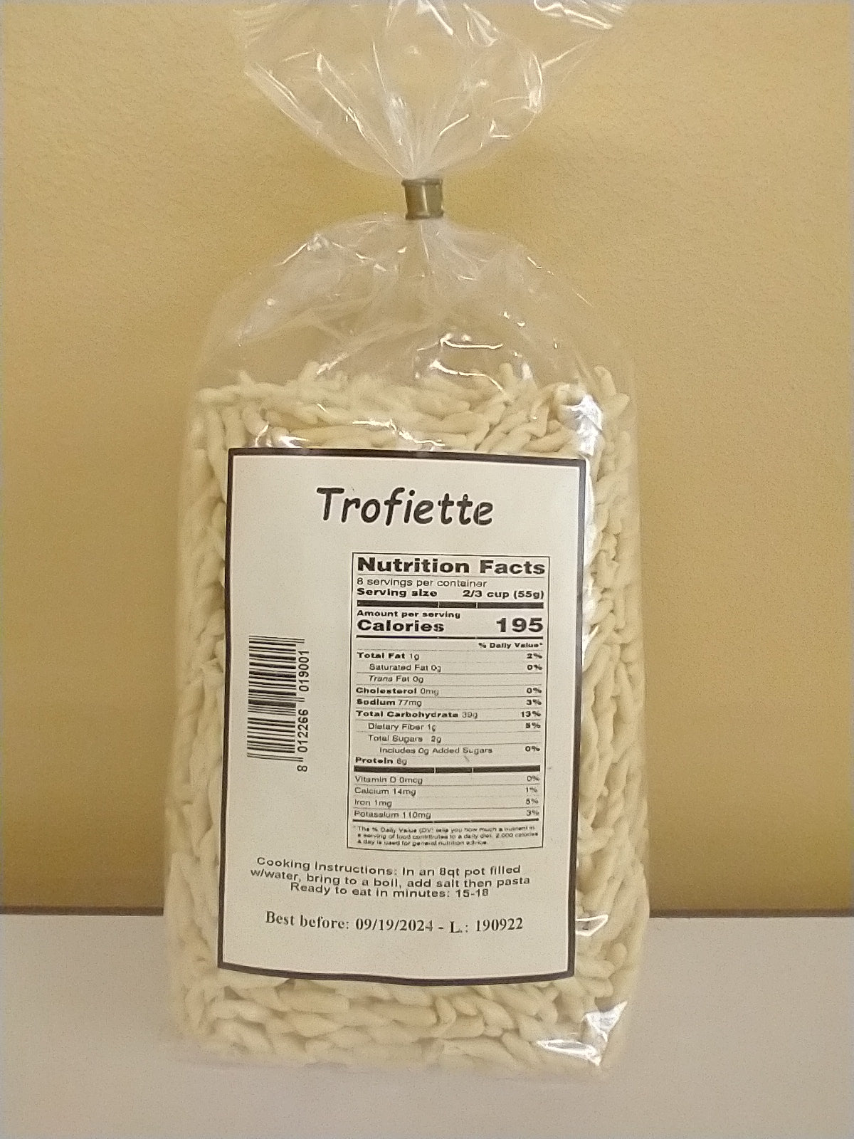 Trofiette Pasta Pmc 500g