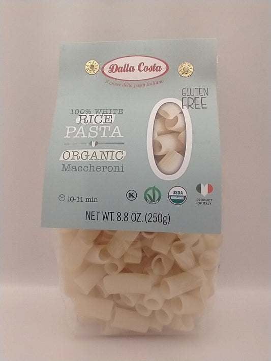 Gluten Free Organic Maccheroni Rice Pasta