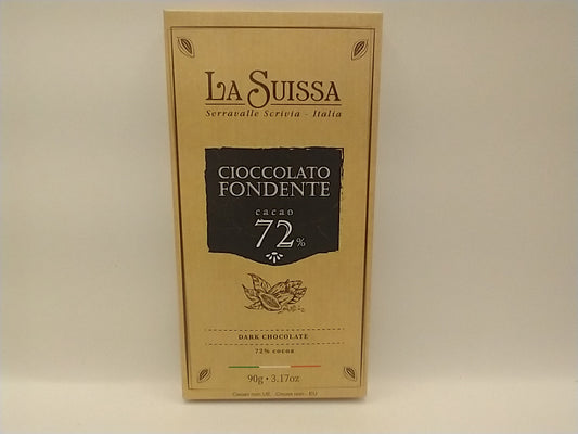 La Suissa 72% Chocolate Bar