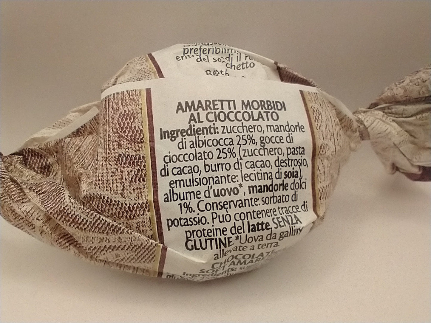 Soft Chocolate Amaretti Single