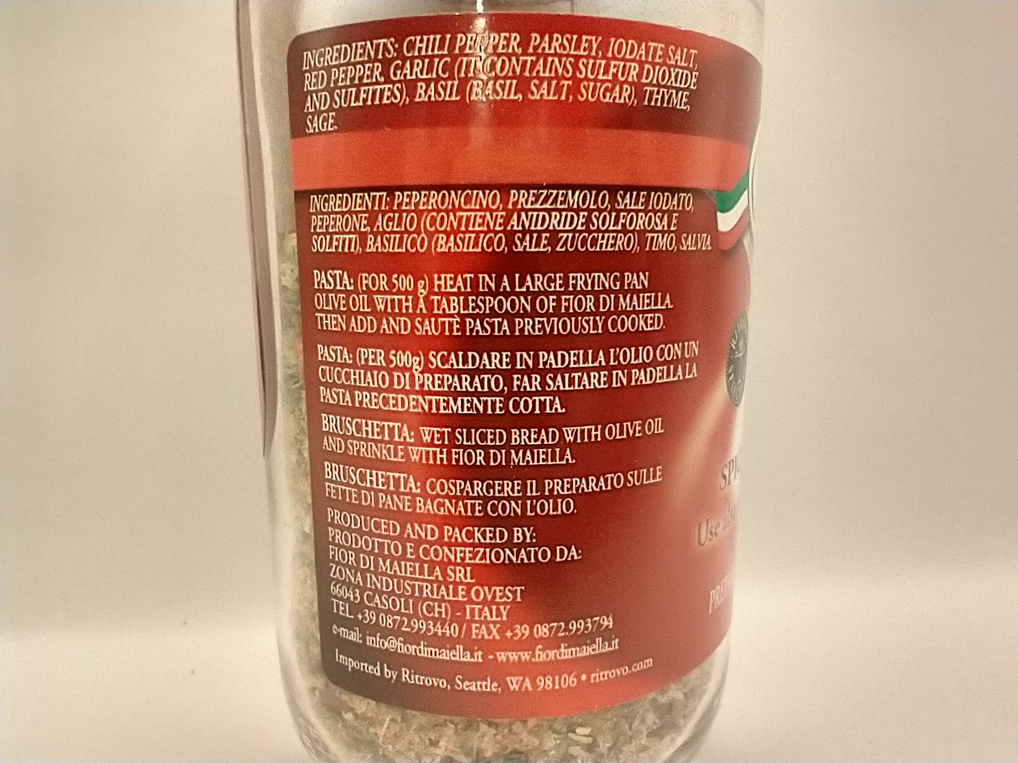 Fior di Maiella Spicy Bruschetta Salt