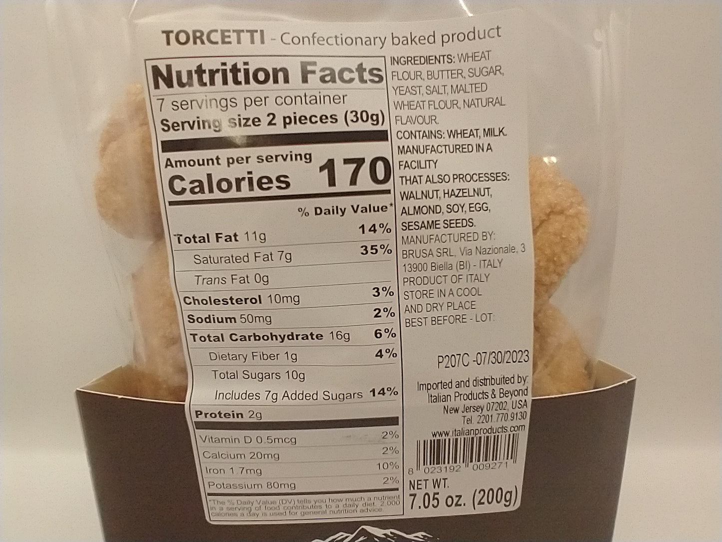 Brusa Torcetti Cookies