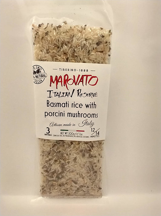 Marovato Basmati Rice with porcini mushrooms
