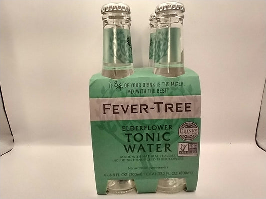 Fever Tree Elderflower Tonic 4 pack