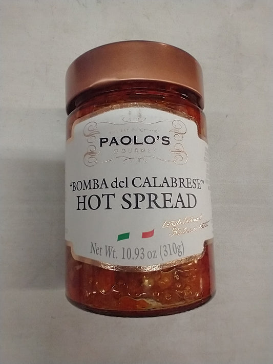 Paolo's Bomba del Calabrese Hot Spread