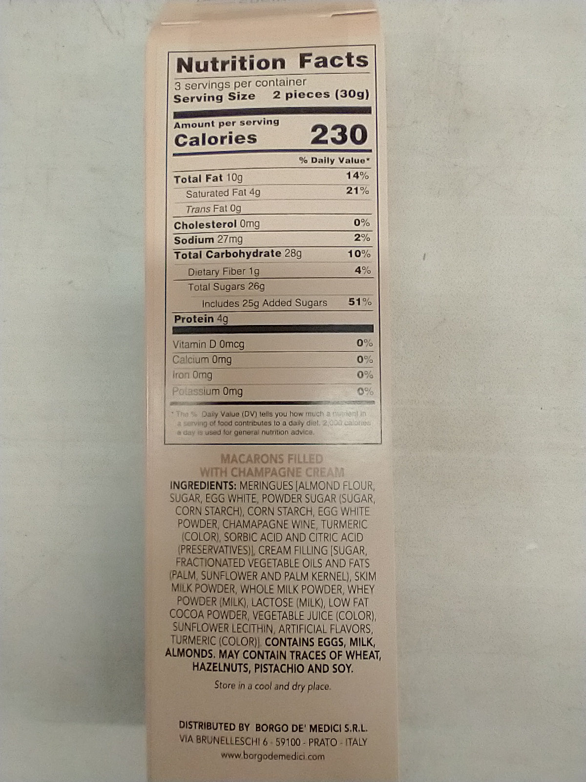 Borgo de' Medici Champagne Italian Macarons