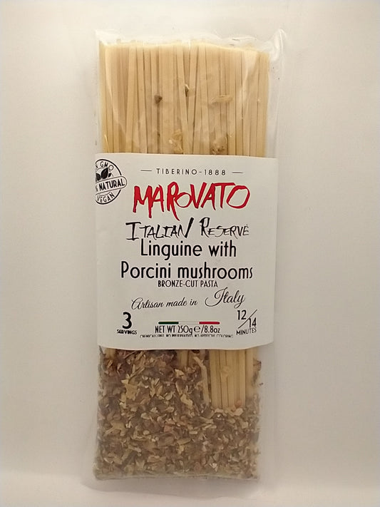 Marovato Linguine with Porcini Mushrooms