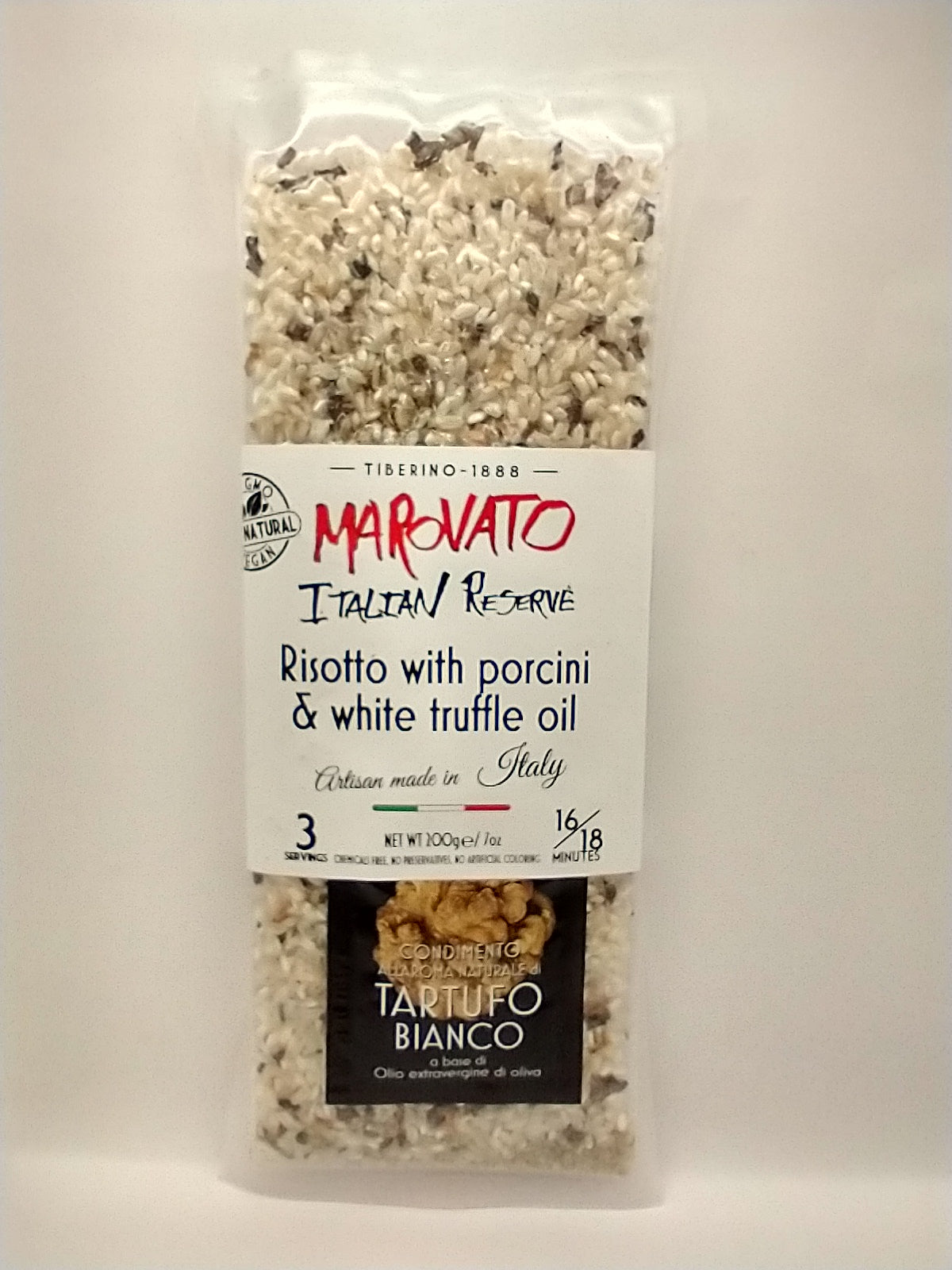 Marovato Risotto with Porcini and Truffle Oil