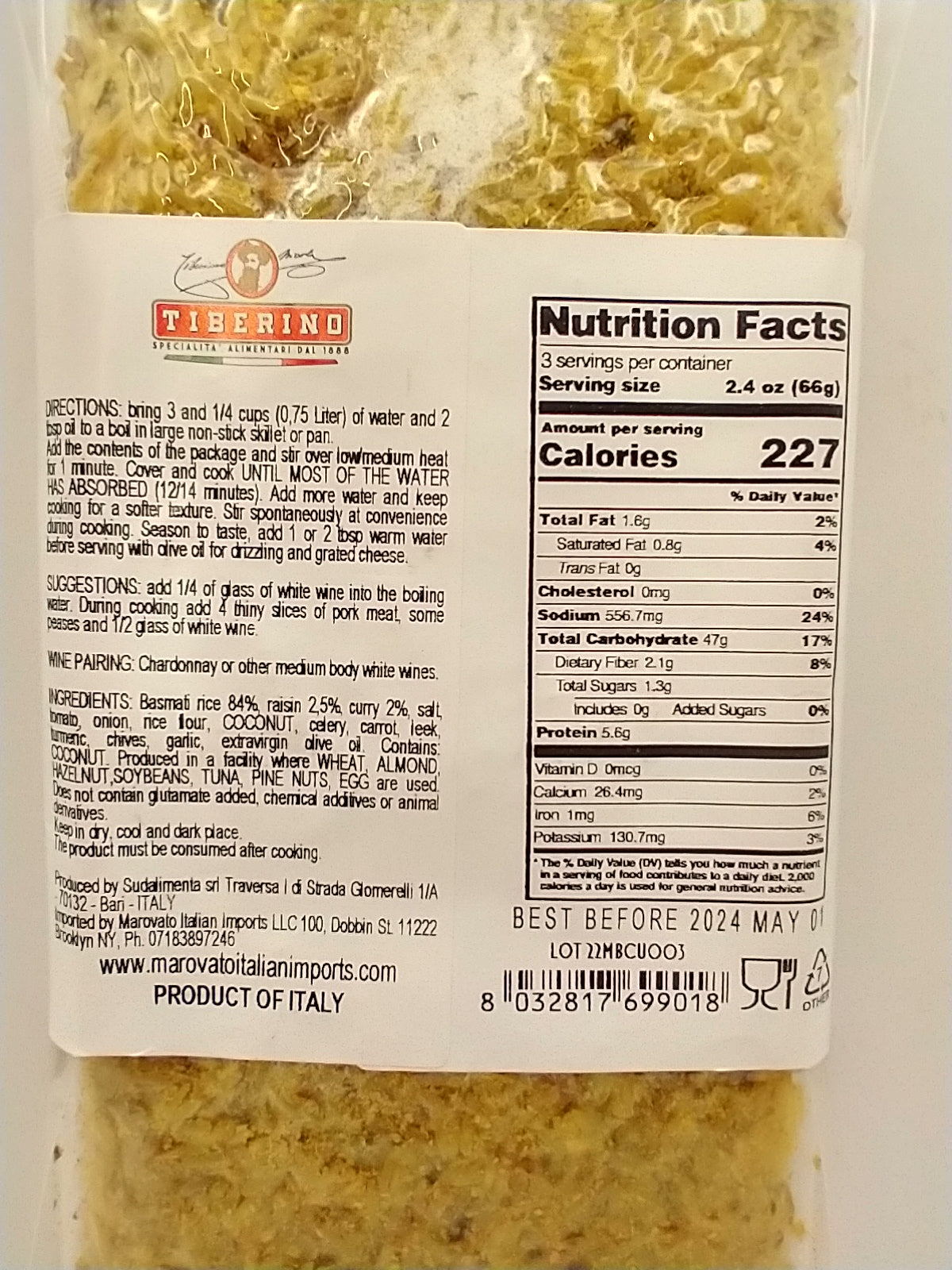 Marovato Basmati Rice with Curry