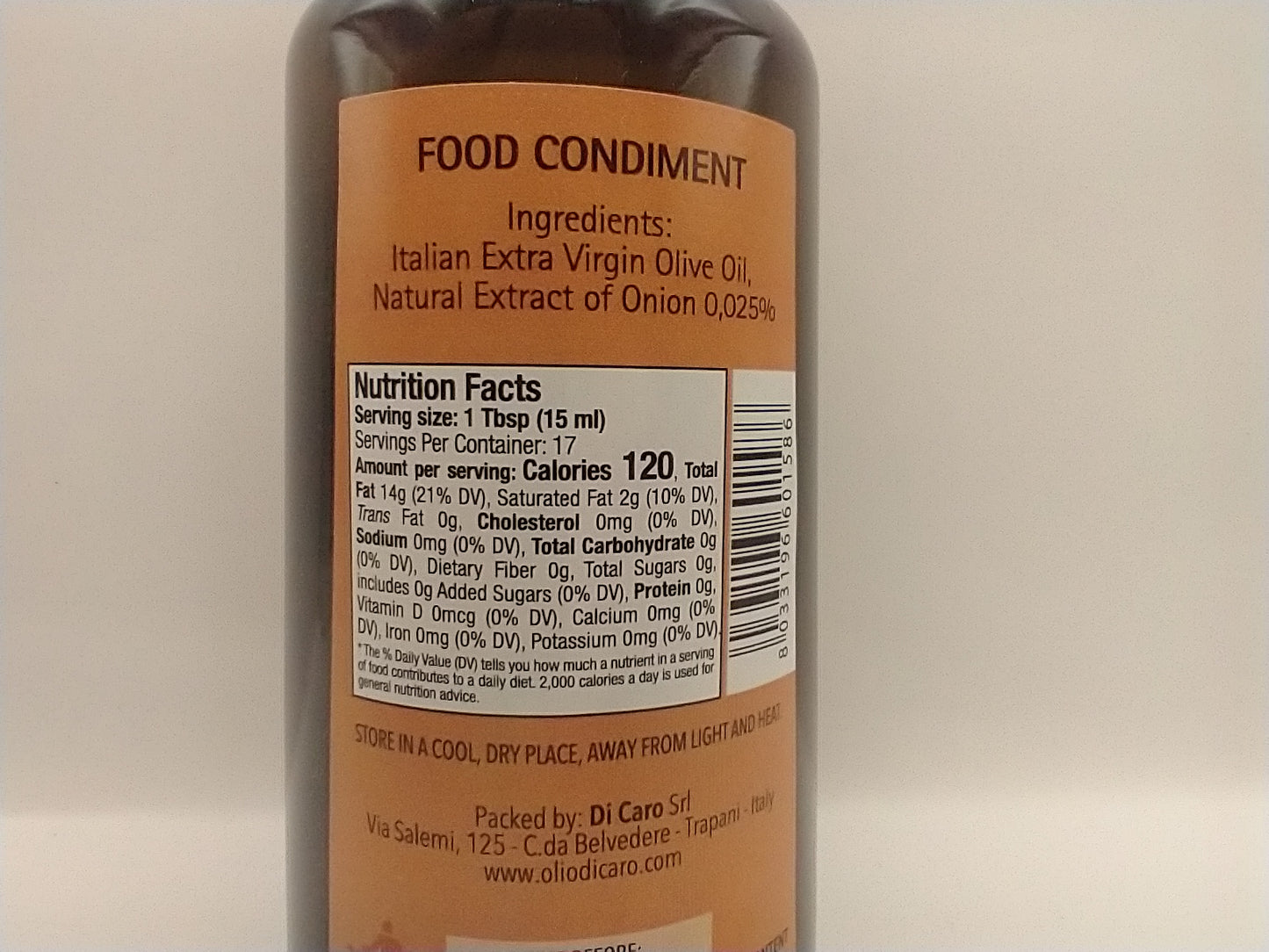 Carmela Di Caro Onion EVOO