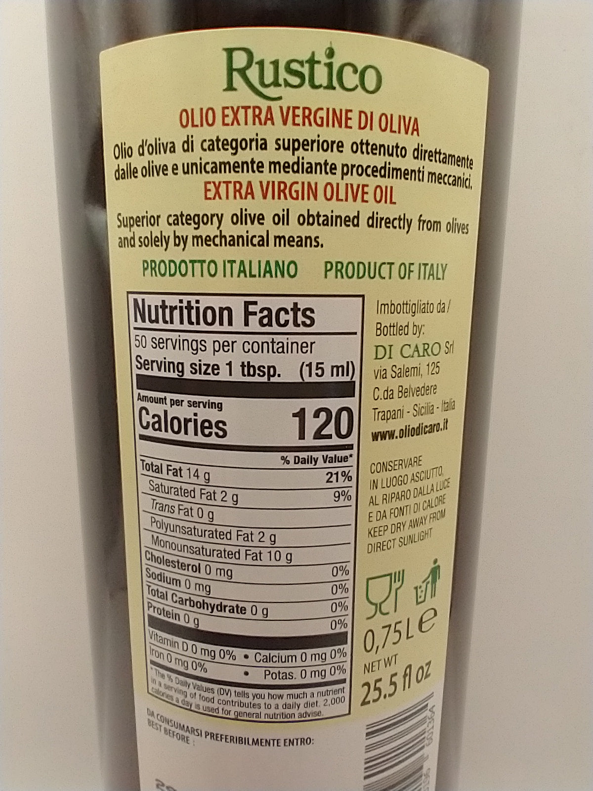 Rustico Sicilian EVOO