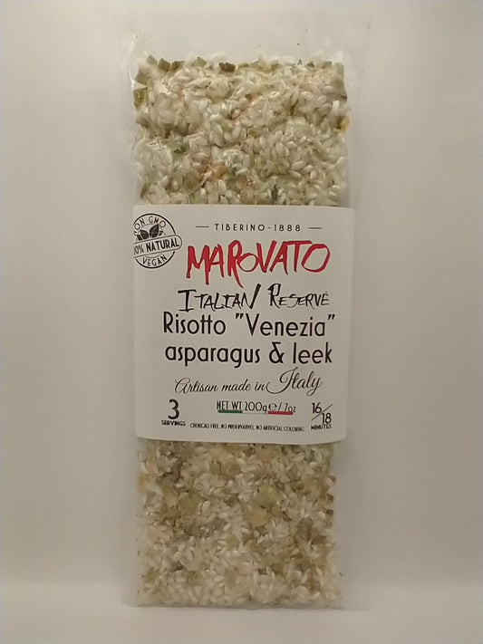 Marovato Risotto with Asparagus