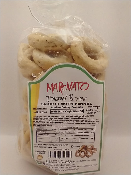 Marovato Fennel Taralli