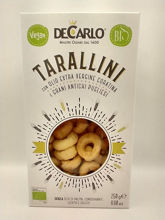 DeCarlo Organic Tarallini