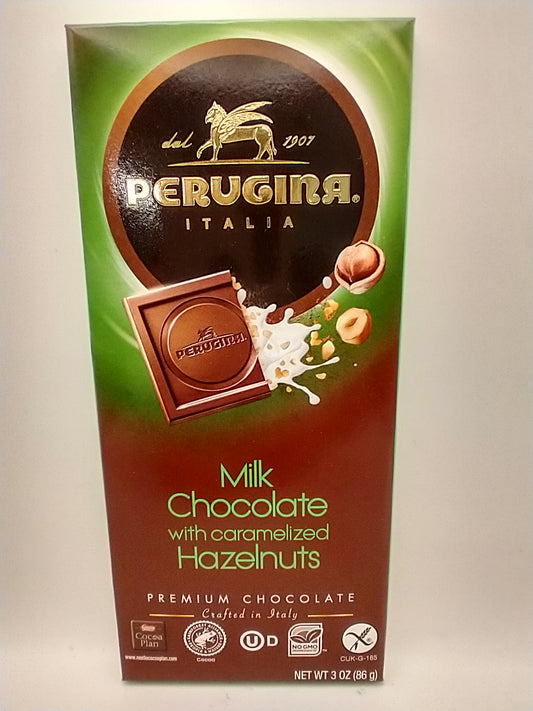 Perugina Milk Chocolate Caramelized Hazelnut Bar