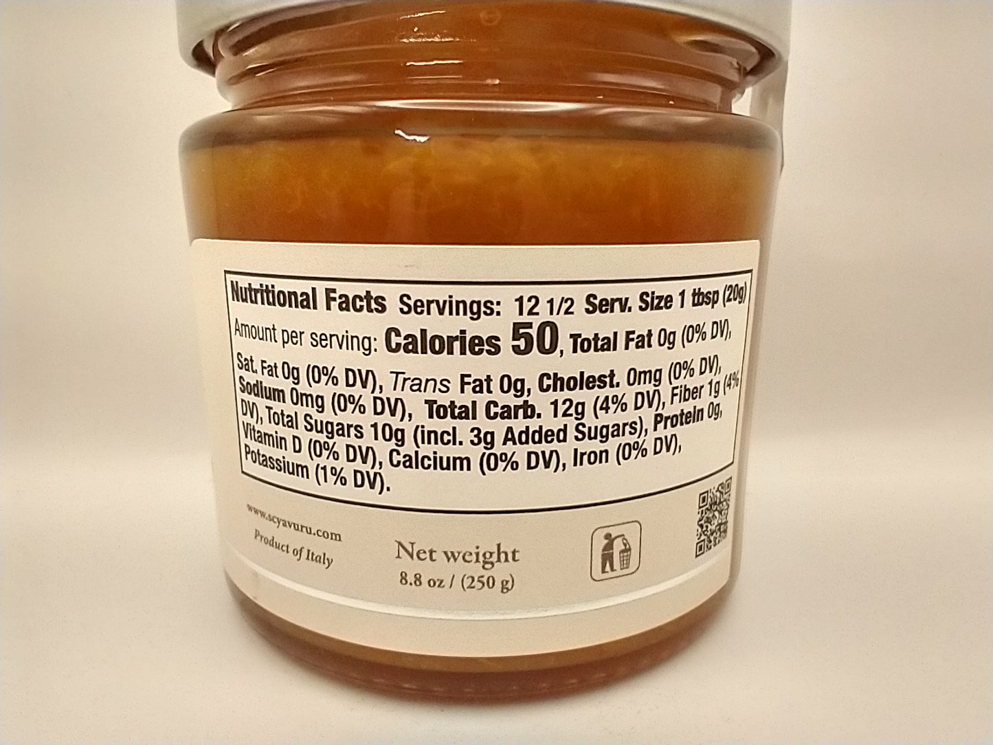 Scyavuru Sicilian Apricot Jam