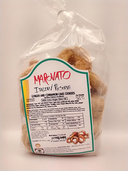 Marovato Ginger and Cinnamon Cake Cookies