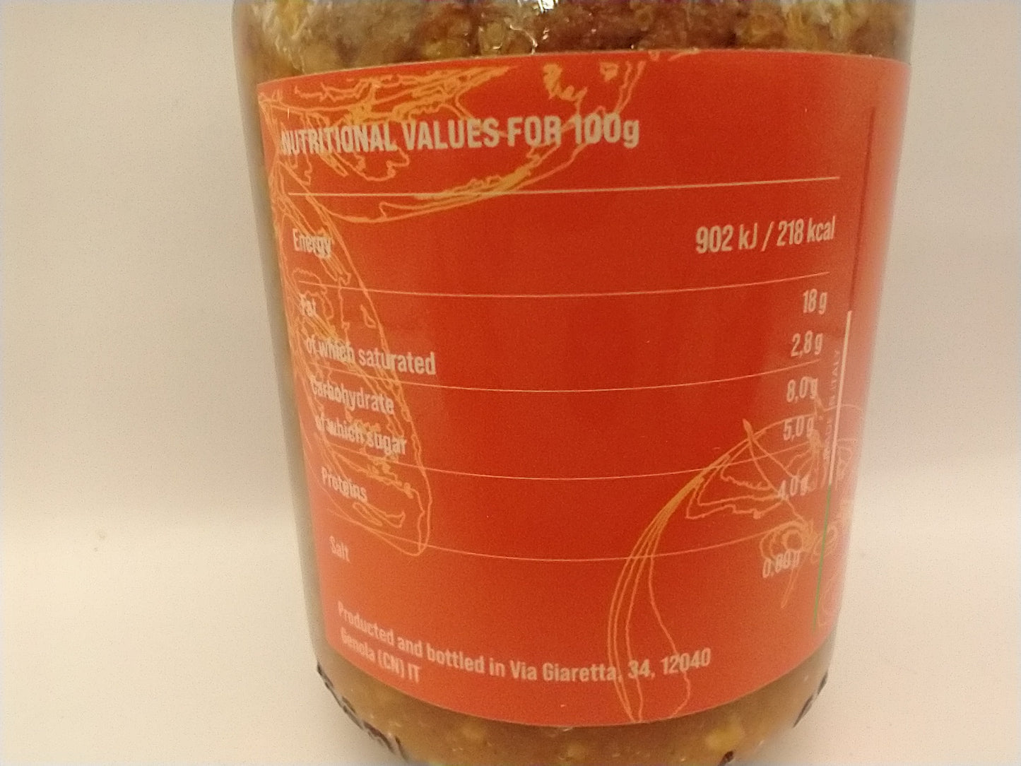 Italian Within Red Pesto With PDO basil and tomato