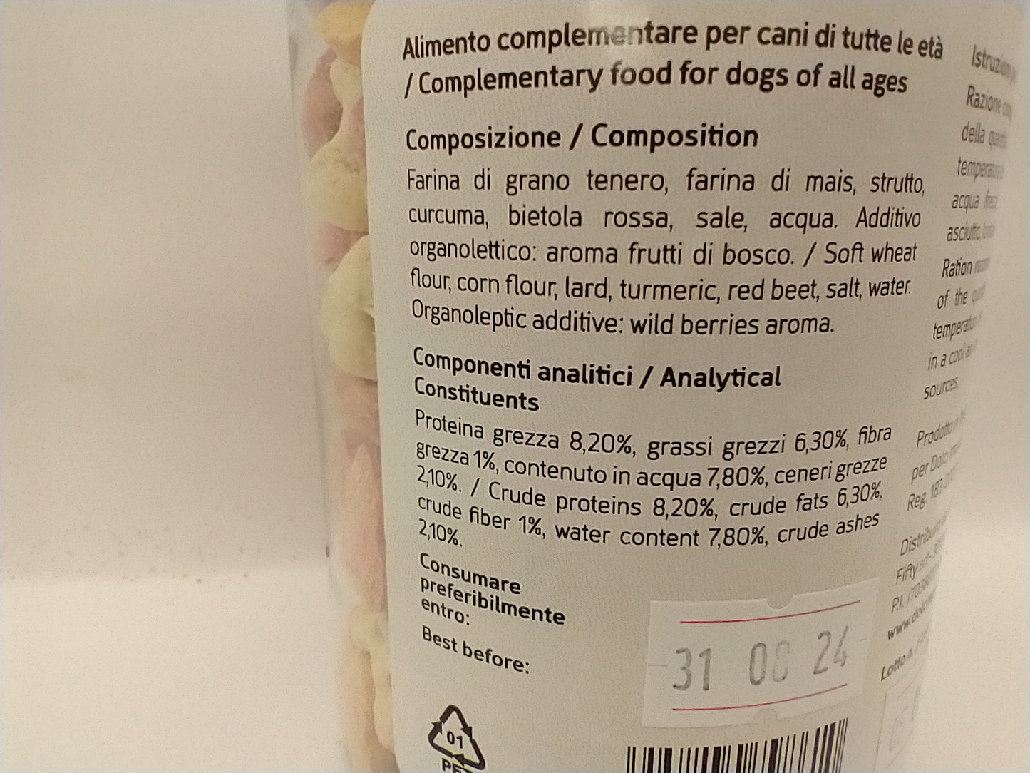 Dolci Impronte Biscuits piccolini fruit flavor