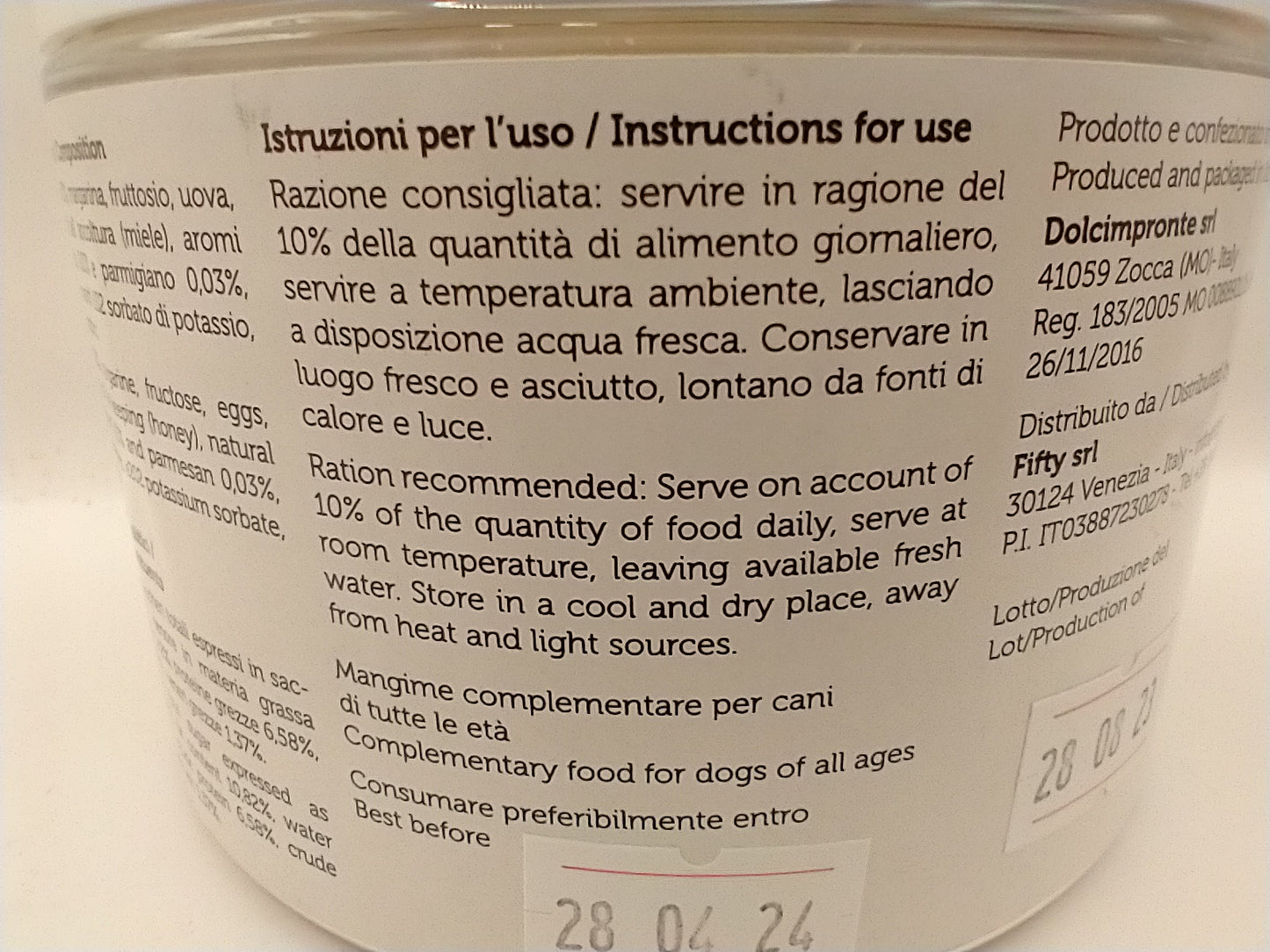 Dolci Impronte Biscuits Smoked Ham