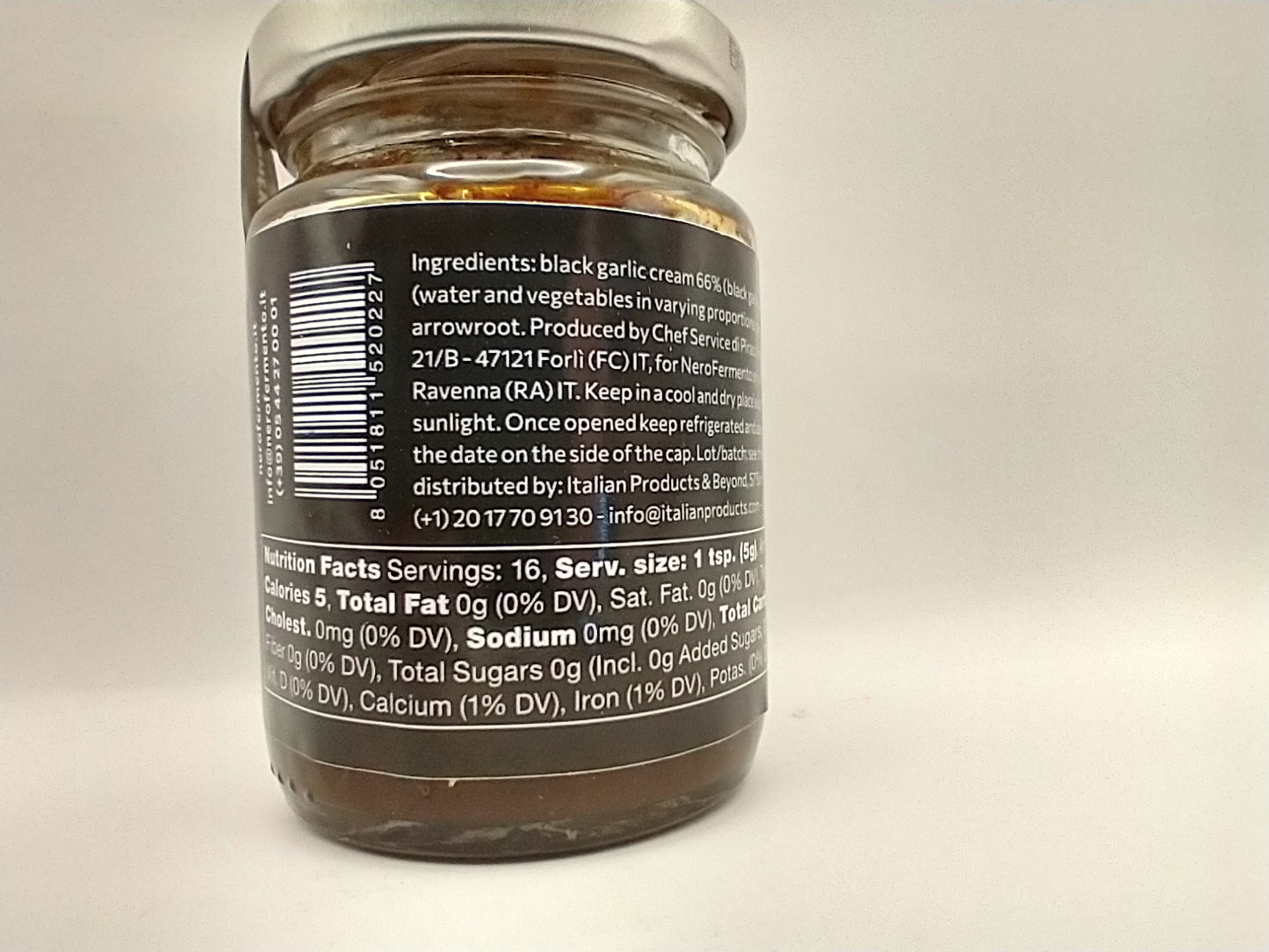 Nero Fermento Italian Black Garlic Paste