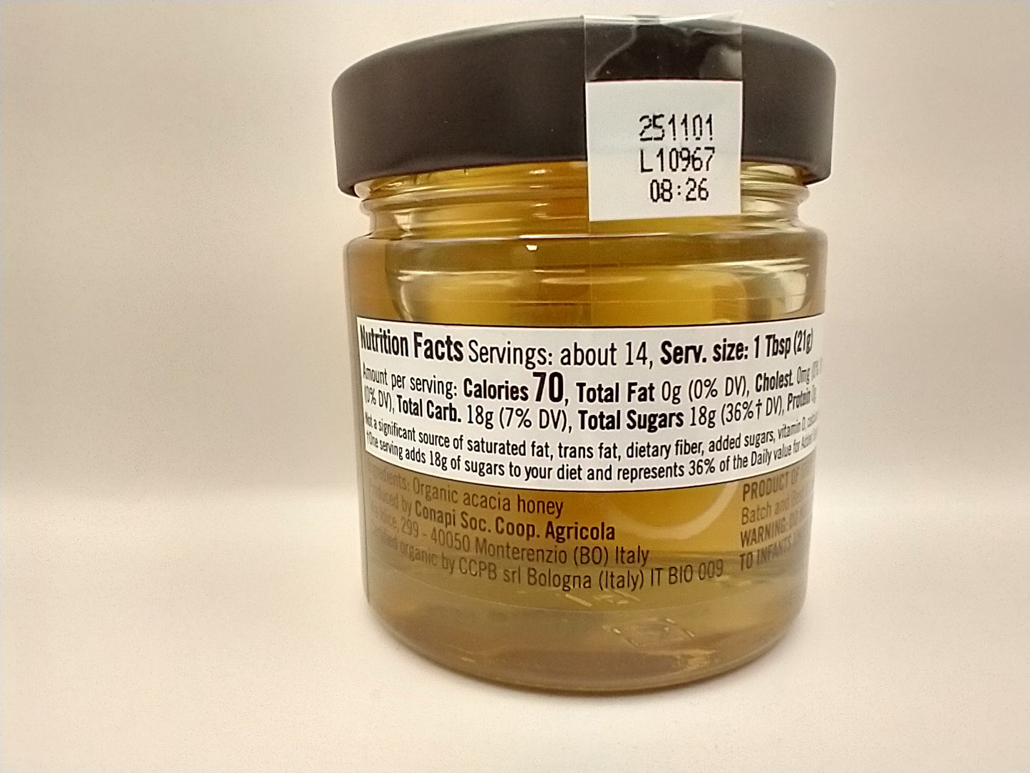 Mielizia Italian Organic Acacia Honey