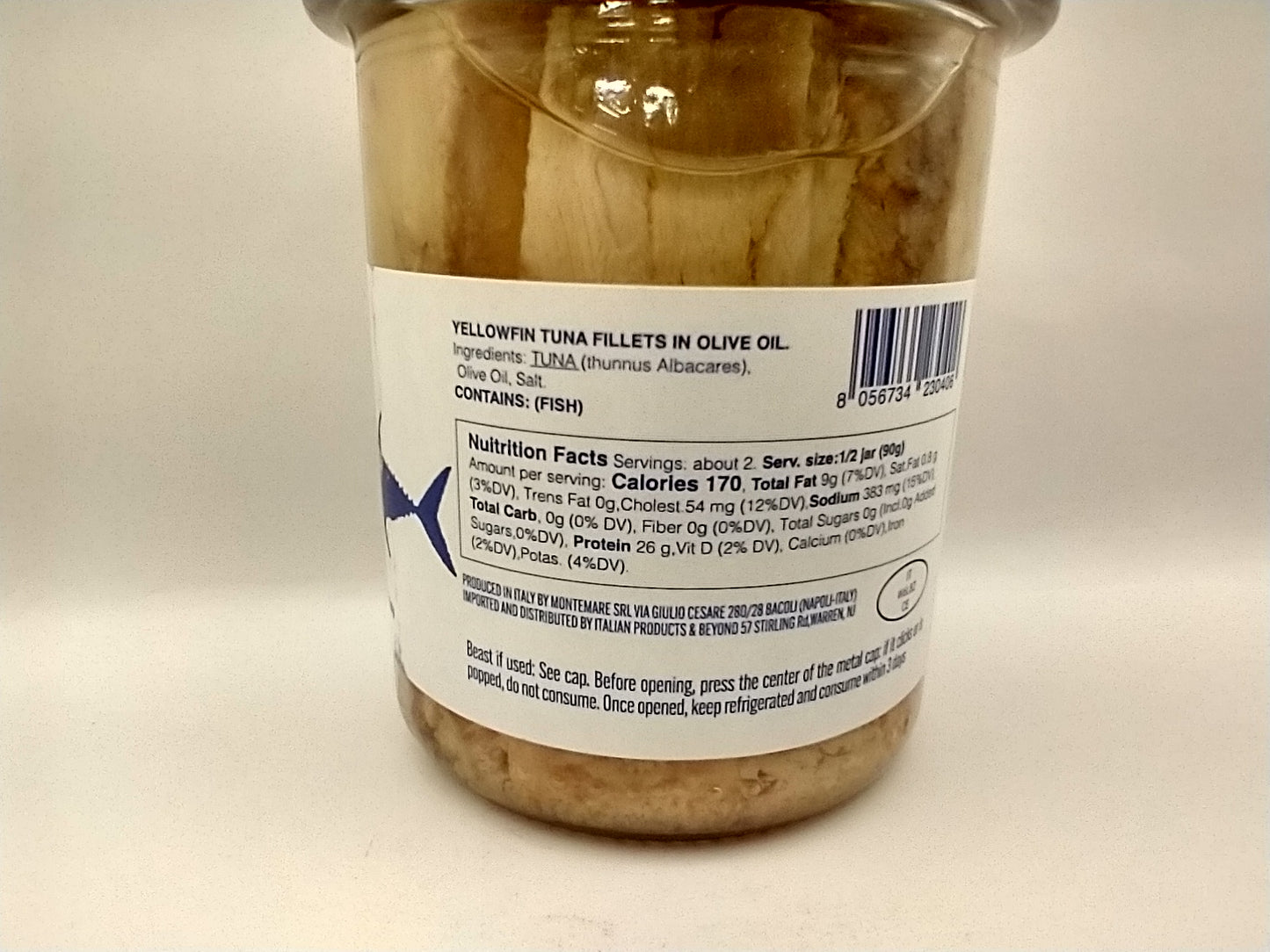 Monte Mara Yellowfin Tuna