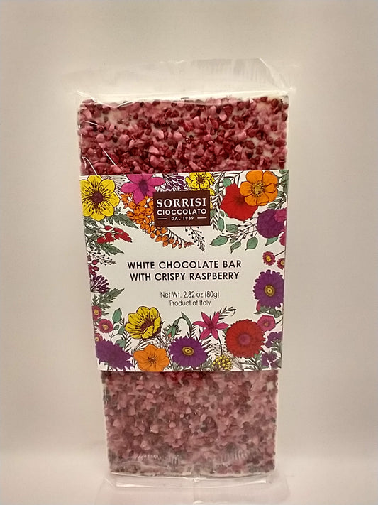 Boella White Chocolate with Crispy Raspberry