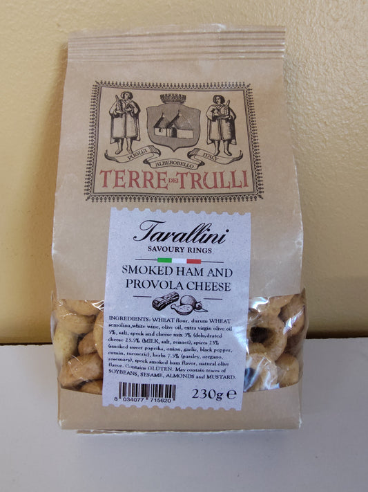 Terre dei Trulli Tarallini Savory Rings Smoked Ham and Cheese