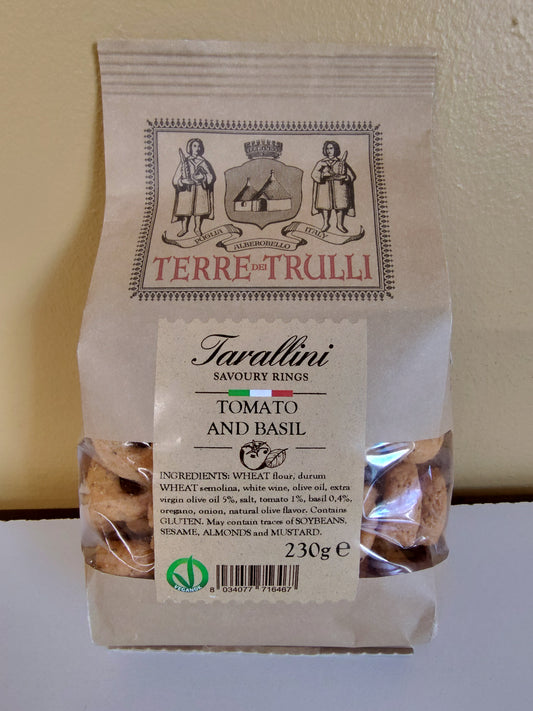 Terre dei Trulli Tarallini Savory Rings Tomato and Basil