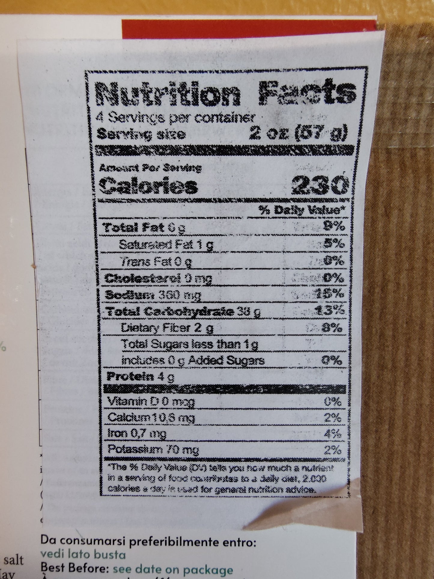 Terre dei Trulli Bruschetta with Oregano and Sea Salt