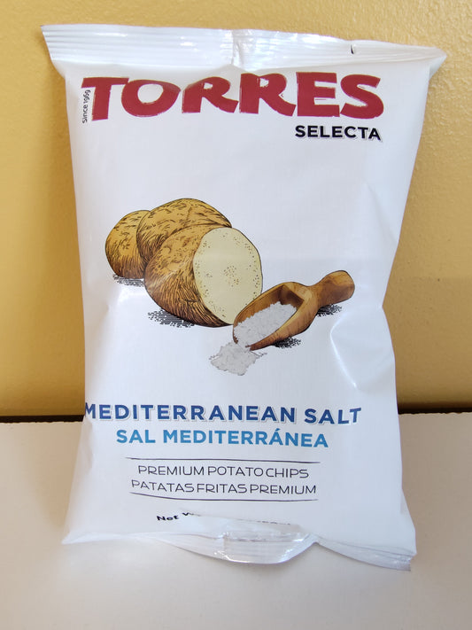Torres Mediterranean Sea Salt Potato Chips Small