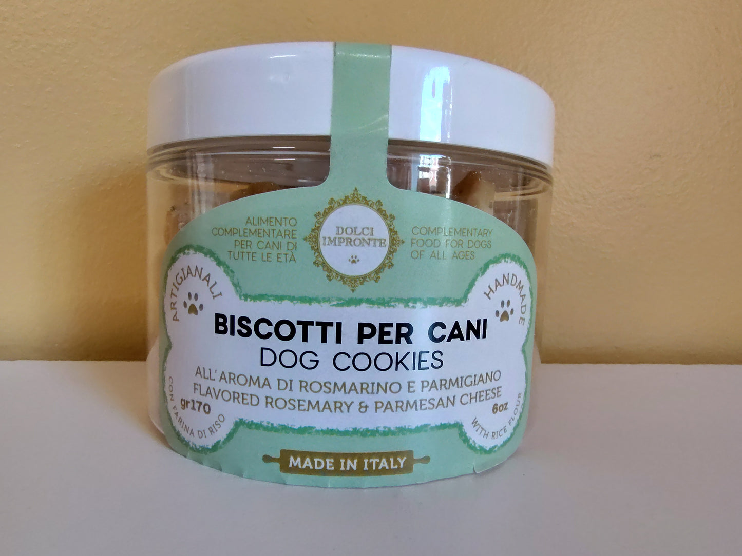 Dolci Impronte Biscuits Rosemary & Parmesan