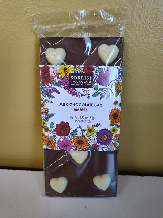 Sorrisi Milk Chocolate Bar Amore