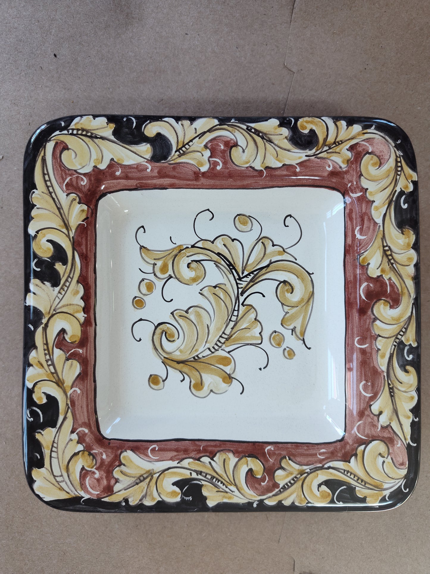 Plate, 6 x 6 inches Various Designs