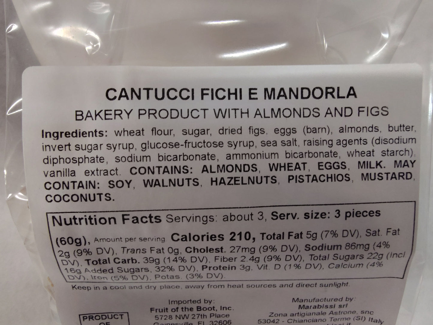 Marabissi Cantucci Figs & Almonds