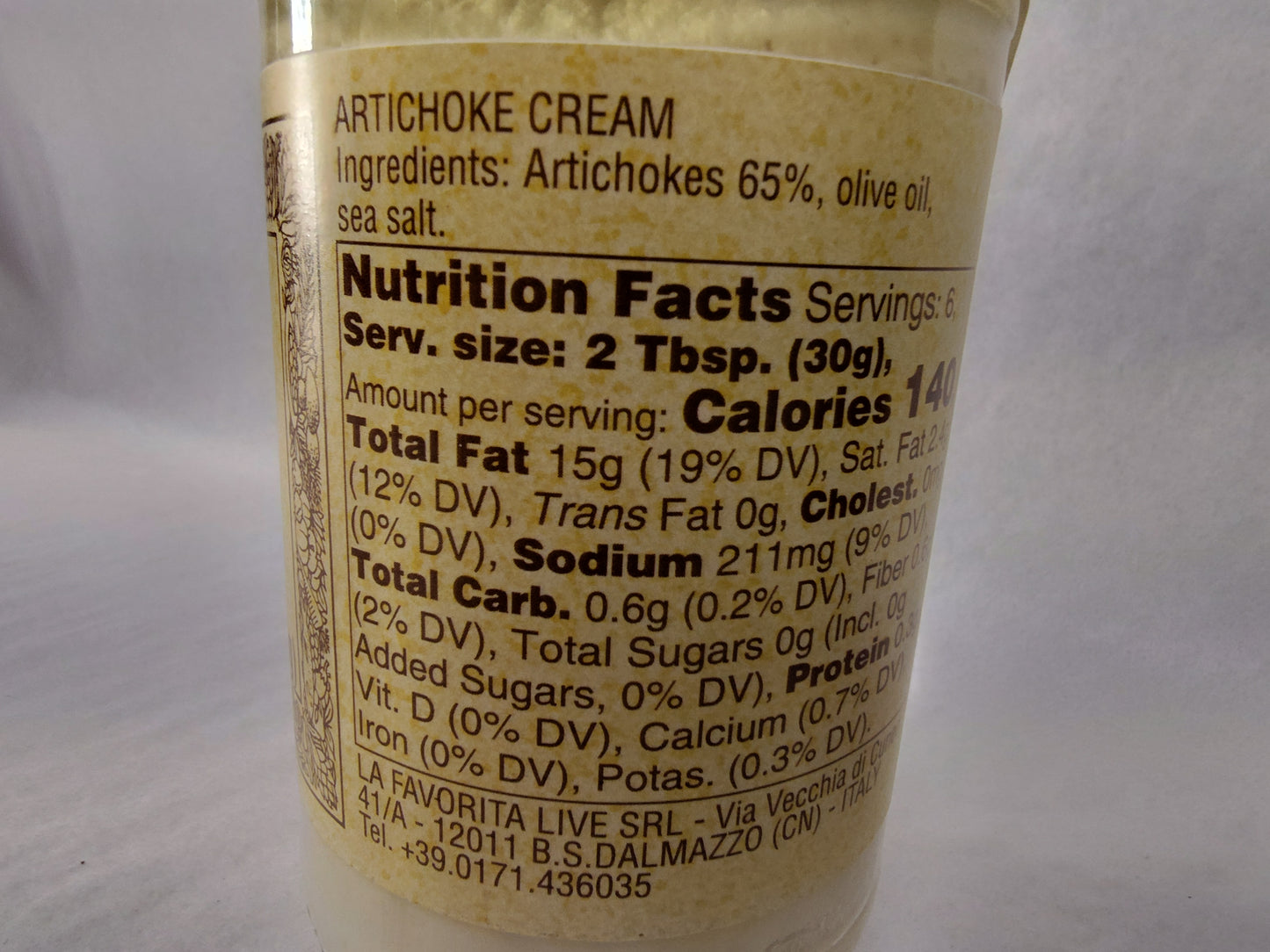 La Favorita Artichoke Pate