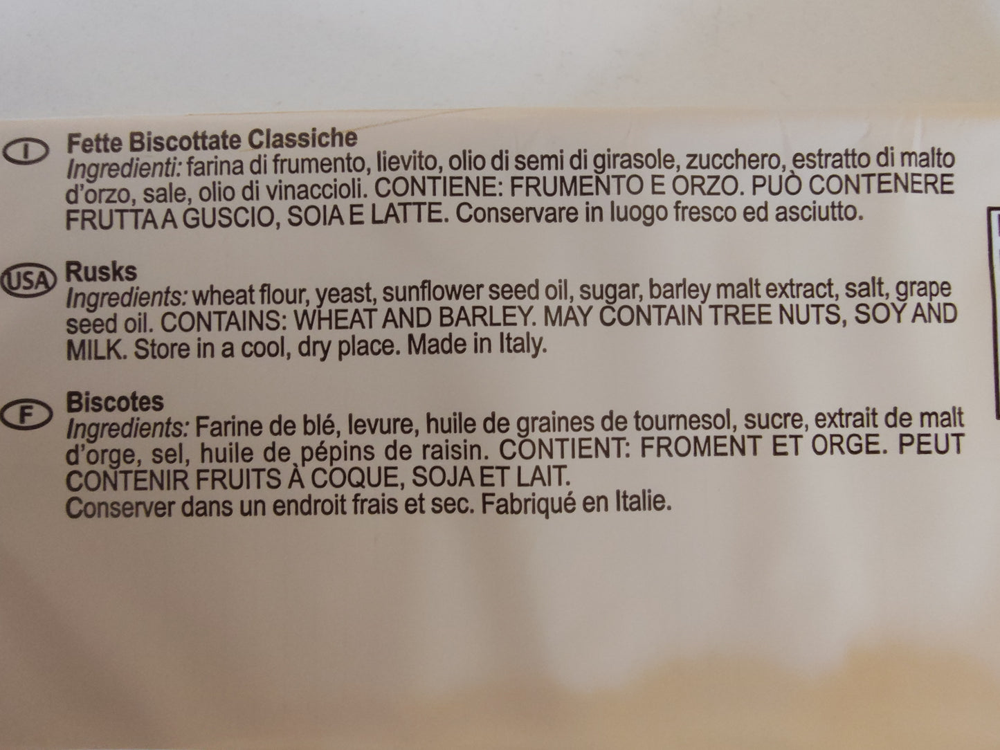 Bell'Amore Toast