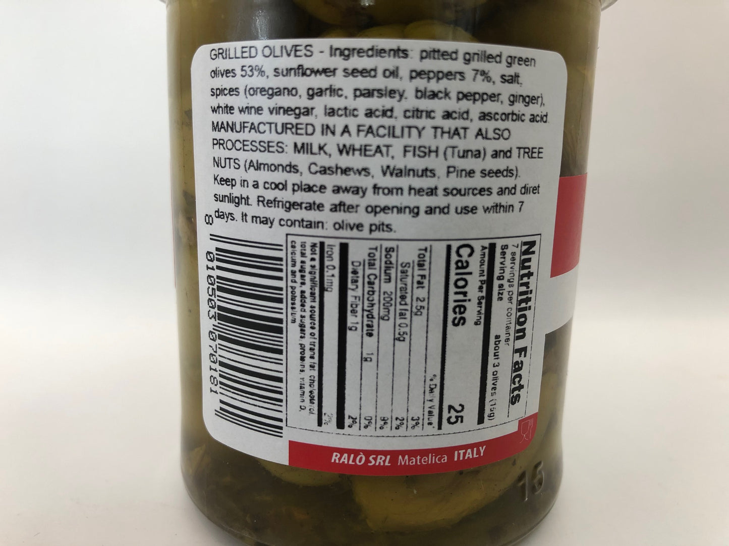 Castellino Grilled Olives