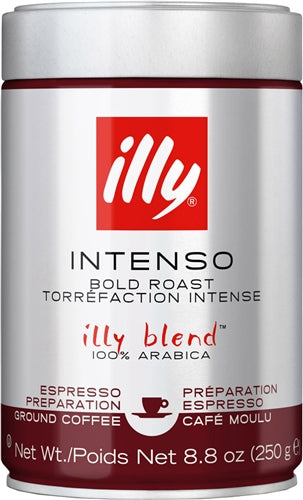 Illy Coffee Espresso Intenso Ground