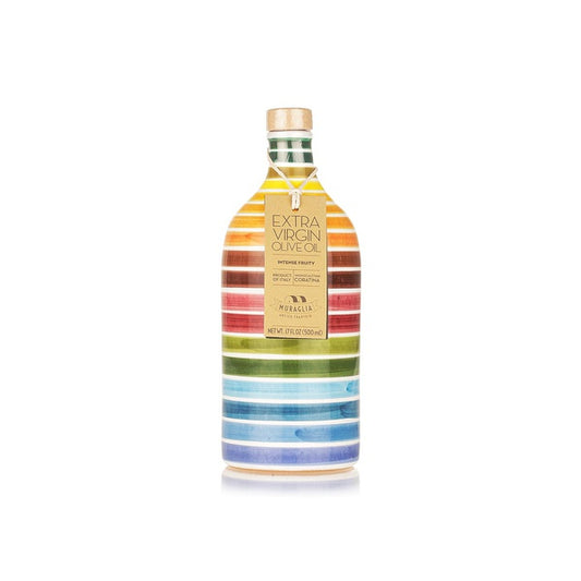 Frantoio Muraglia Extra Virgin Olive Oil in Rainbow Jar