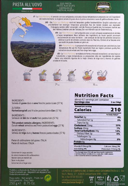 Fettuccine Marilungo